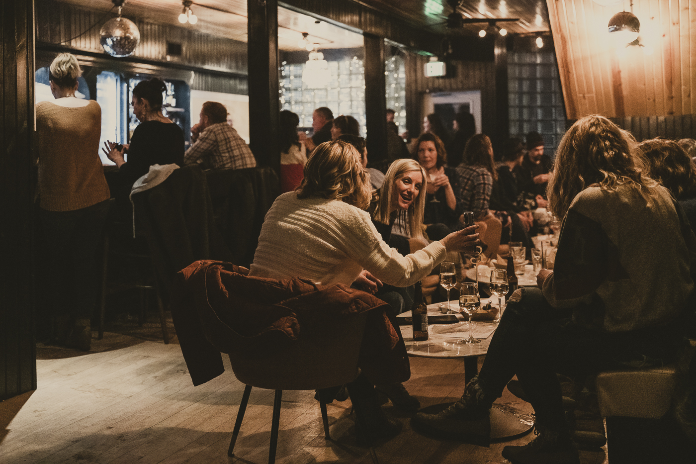 A full house at The Barred Owl